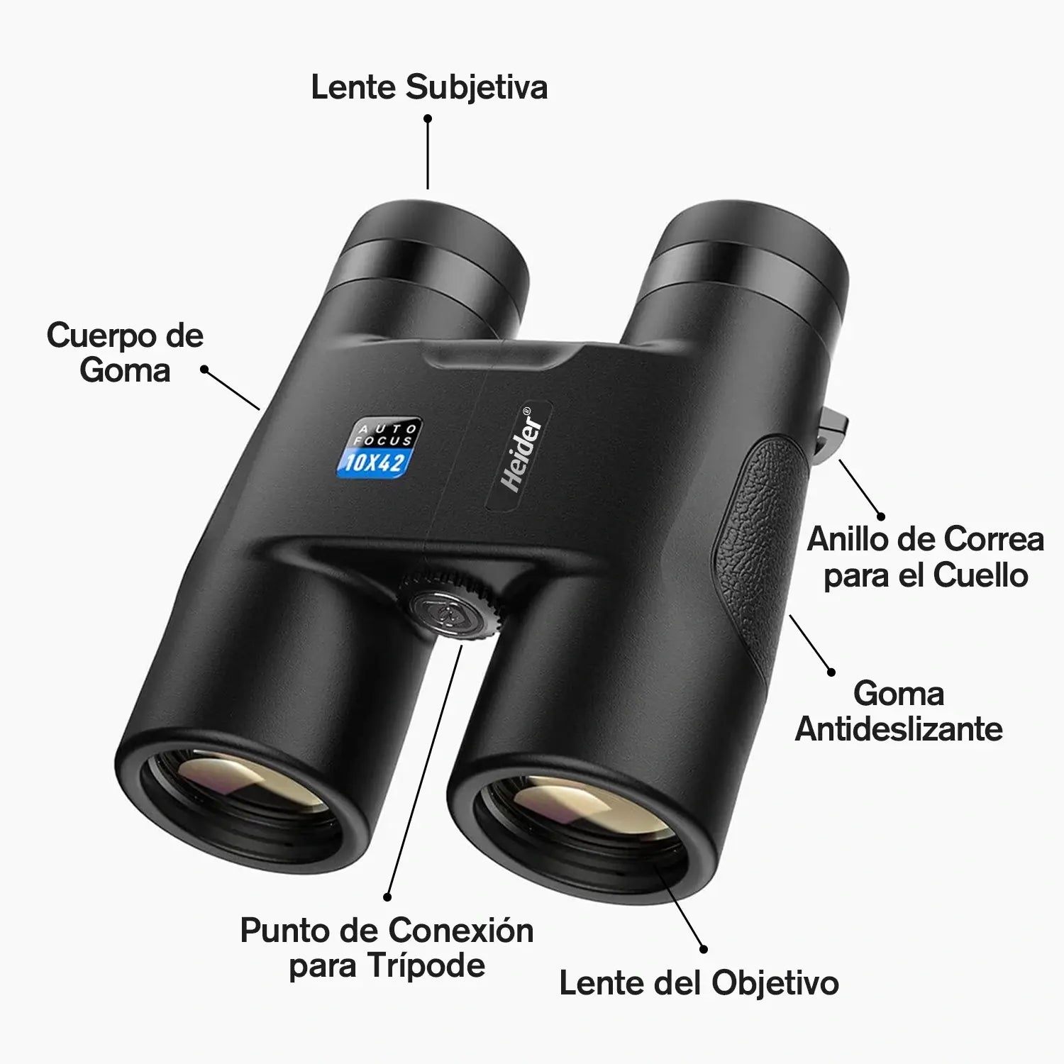 Binoculares Heider MFX Autofoco HD