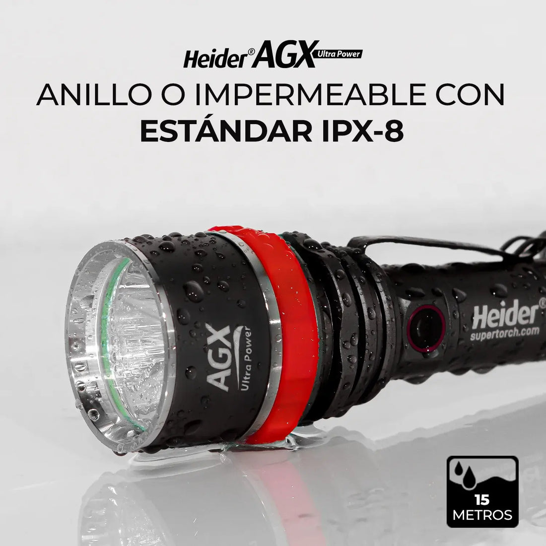 Heider AGX Ultra Power V4 – Edición 2025 – Controlador de microprocesador HDD 5+3 – Carga dual (USB-C + Adaptador)